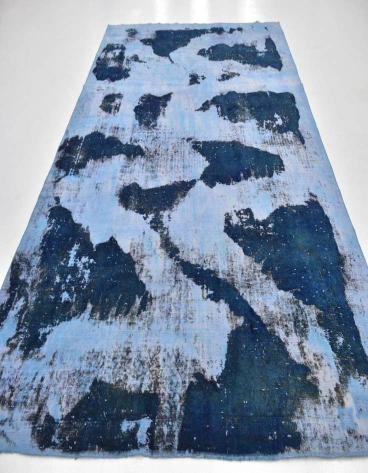 Detail image of  8' x 11' 5  Hand Knotted Ultra Vintage Persian Wool Rug