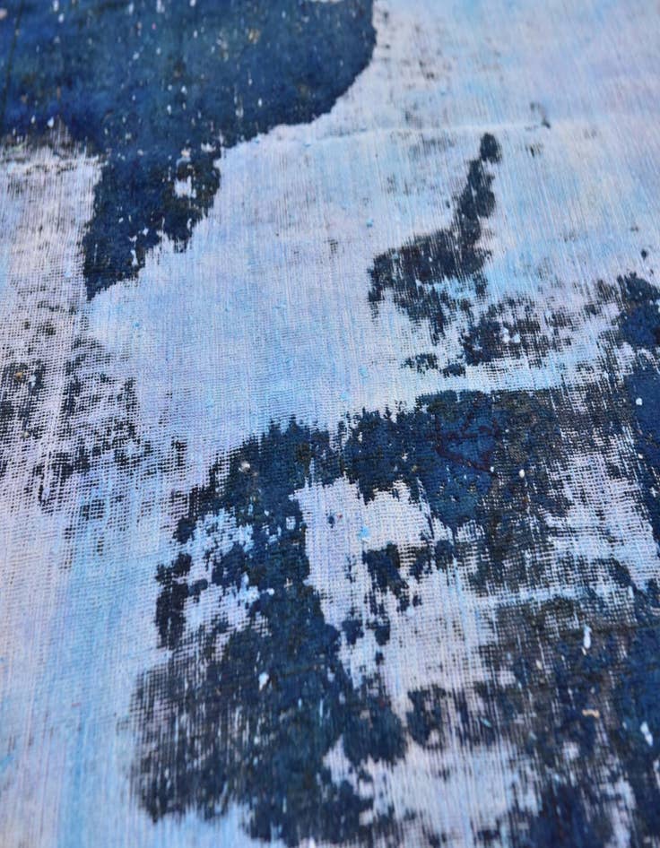 Detail image of  8' x 11' 5  Hand Knotted Ultra Vintage Persian Wool Rug