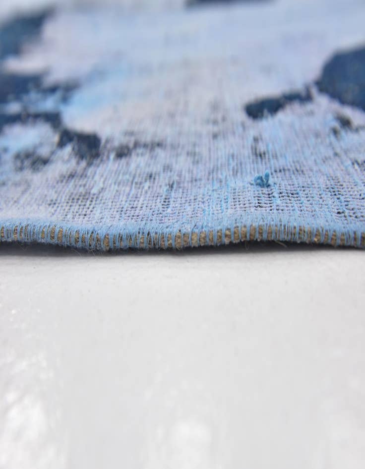 Detail image of  8' x 11' 5  Hand Knotted Ultra Vintage Persian Wool Rug