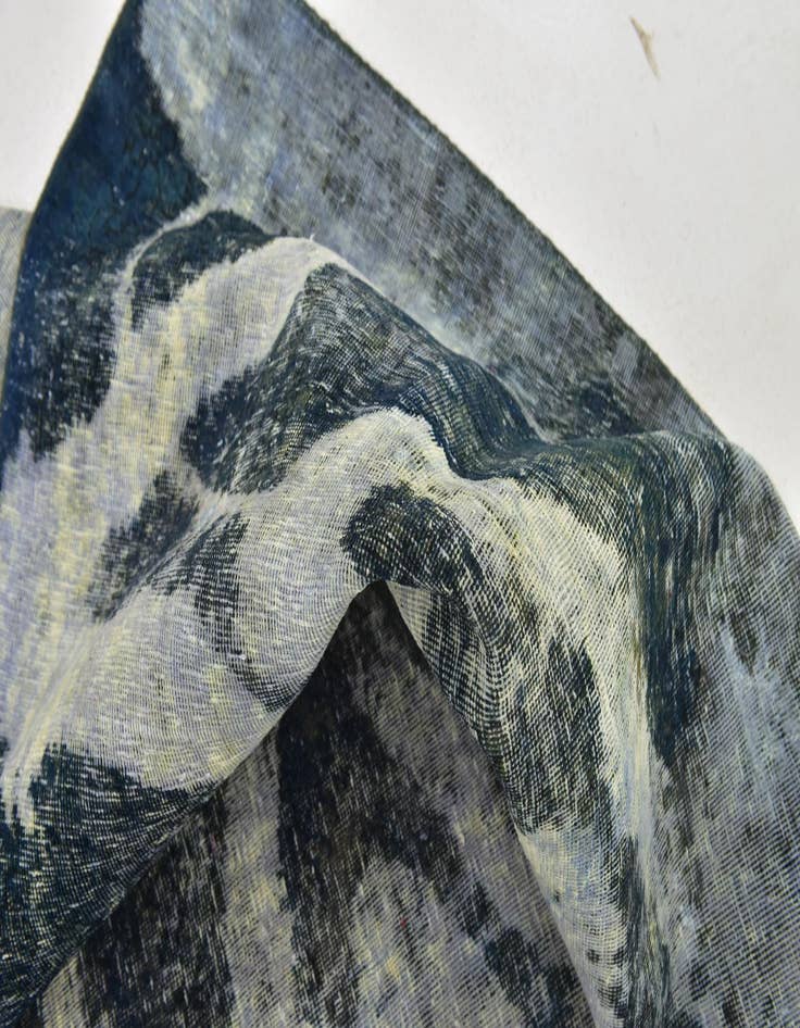 Detail image of  8' 2 x 10'  Hand Knotted Ultra Vintage Persian Wool Rug