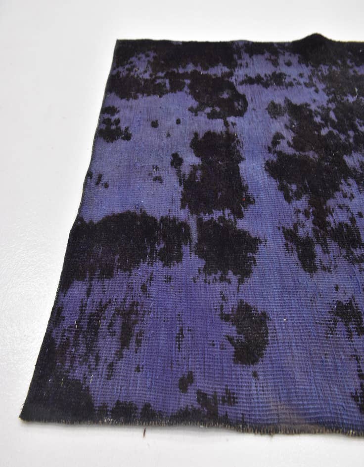 Detail image of  3' 4 x 5' 10  Hand Knotted Ultra Vintage Persian Wool Rug