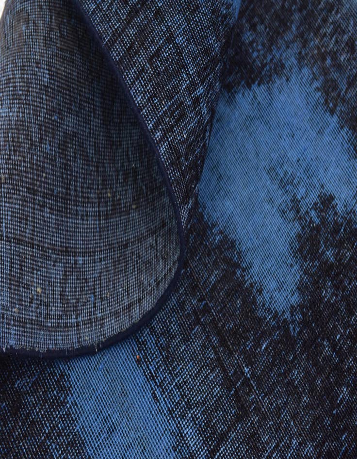 Detail image of  7' 7 x 11'  Hand Knotted Ultra Vintage Persian Wool Rug