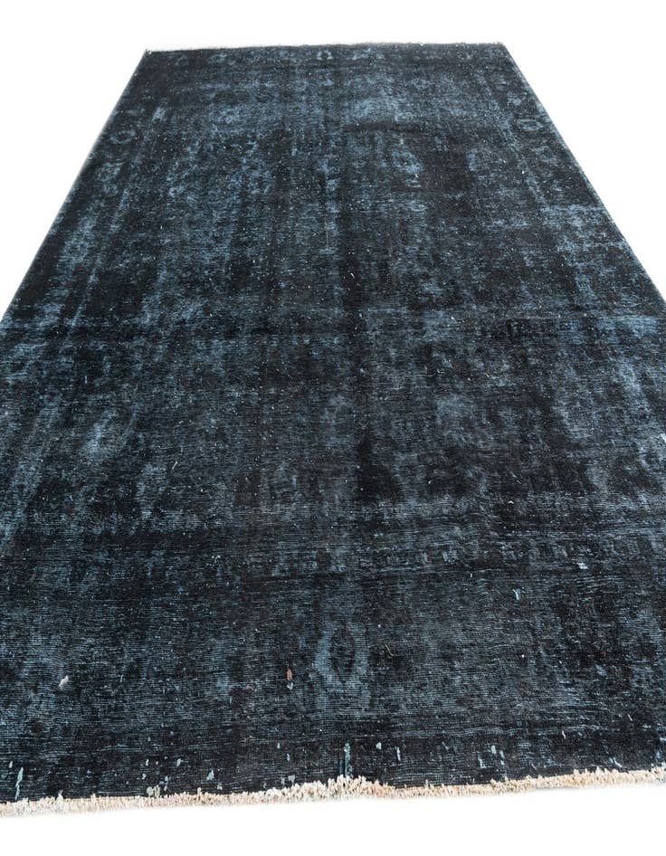 Detail image of  9' 8 x 12'  Hand Knotted Ultra Vintage Persian Wool Rug