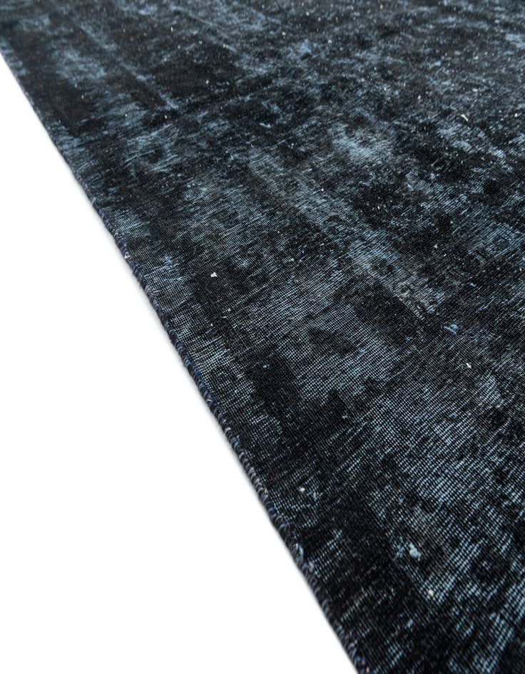 Detail image of  9' 8 x 12'  Hand Knotted Ultra Vintage Persian Wool Rug