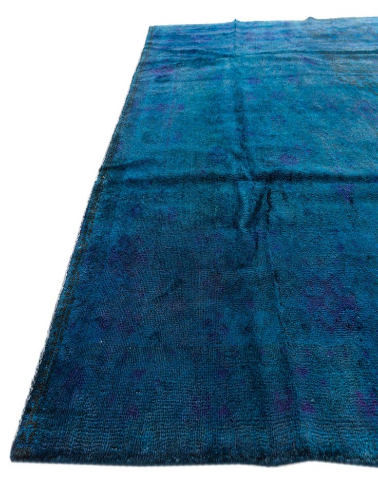 Detail image of 6' 3 x 9' 6 Hand Knotted Ultra Vintage Persian Wool Rug