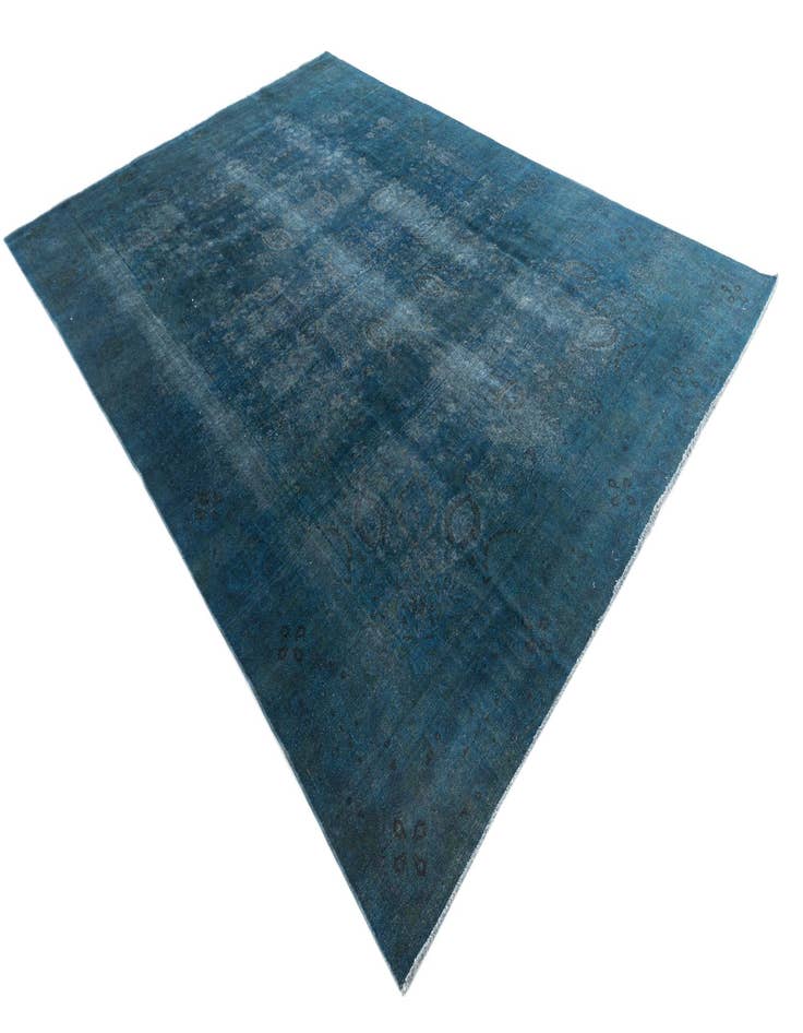 Detail image of  9' 2 x 12' 2  Hand Knotted Ultra Vintage Persian Wool Rug