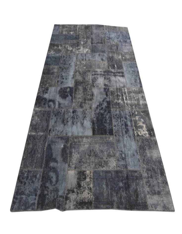 Detail image of  6' 9 x 9' 9  Hand Knotted Ultra Vintage Persian Wool Rug