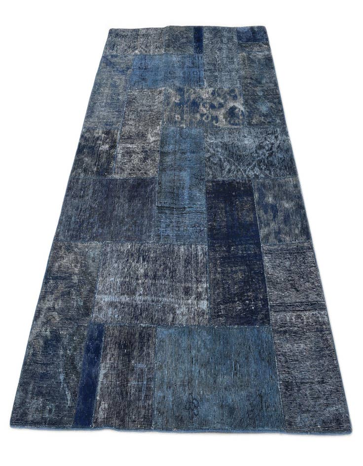 Detail image of 5' 8 x 8' Hand Knotted Ultra Vintage Persian Wool Rug