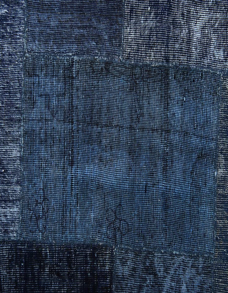 Detail image of 5' 8 x 8' Hand Knotted Ultra Vintage Persian Wool Rug