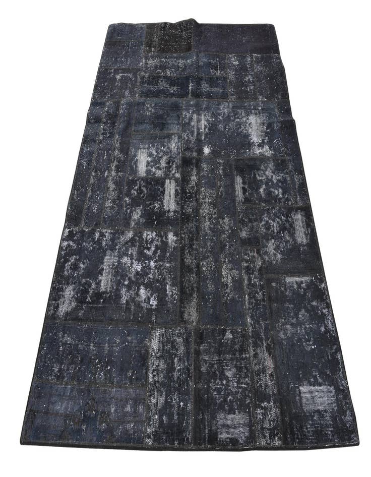 Detail image of  5' x 6' 9  Hand Knotted Ultra Vintage Persian Wool Rug