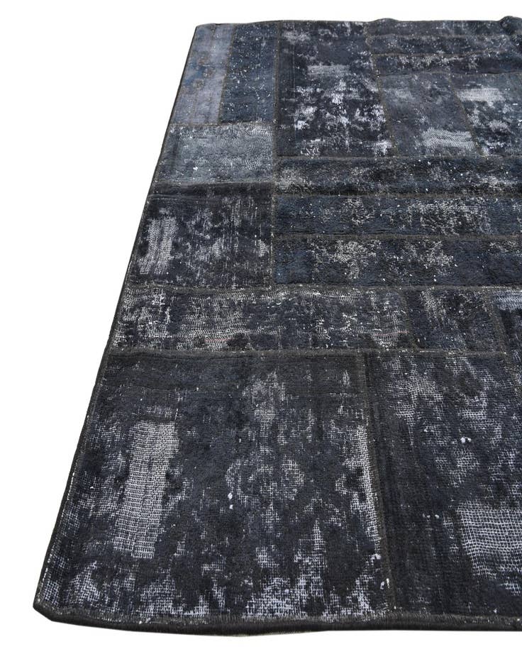 Detail image of  5' x 6' 9  Hand Knotted Ultra Vintage Persian Wool Rug