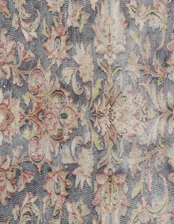 Detail image of  10' x 12' 8  Hand Knotted Ultra Vintage Persian Wool Rug