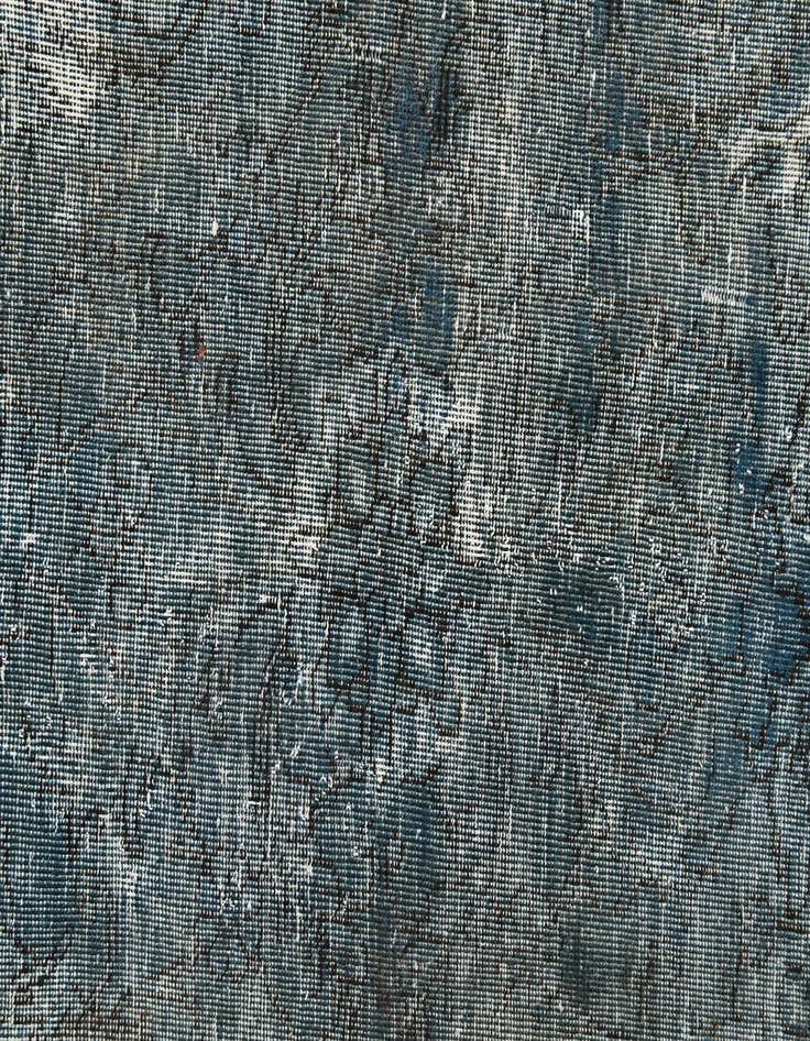 Detail image of  9' 9 x 13'  Hand Knotted Ultra Vintage Persian Wool Rug