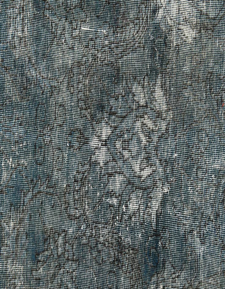 Detail image of  9' 9 x 13'  Hand Knotted Ultra Vintage Persian Wool Rug