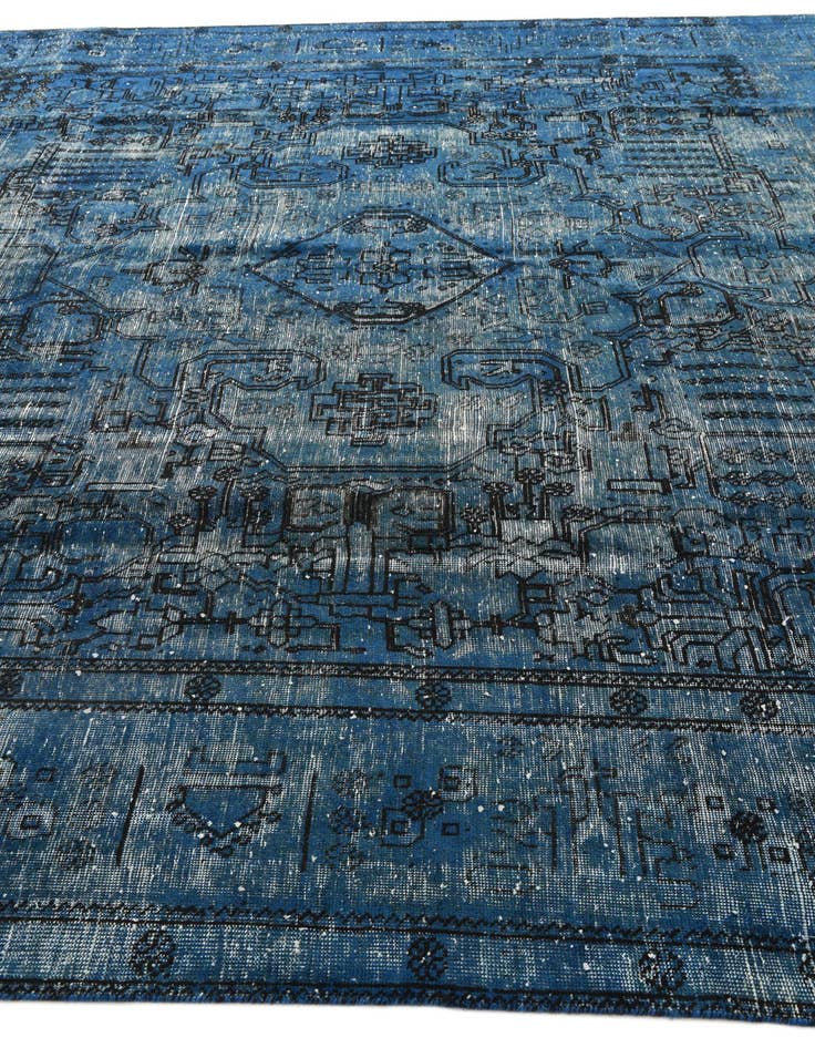 Detail image of  9' 7 x 12' 6  Hand Knotted Ultra Vintage Persian Wool Rug