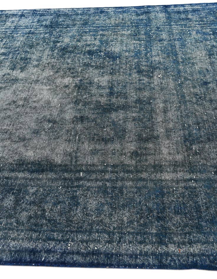 Detail image of  8' 2 x 12'  Hand Knotted Ultra Vintage Persian Wool Rug