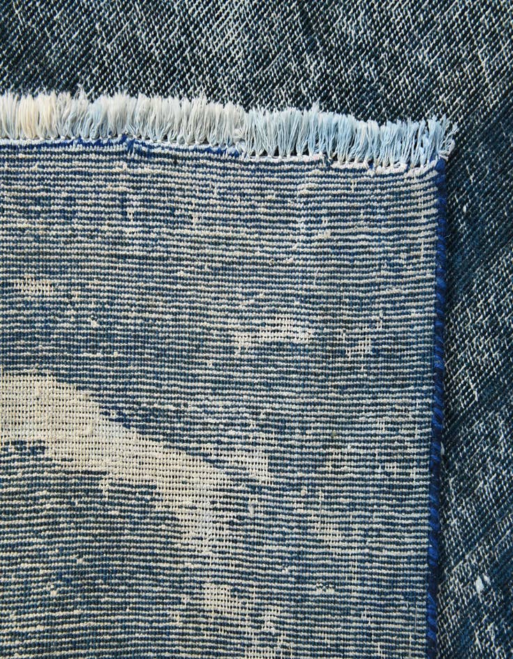 Detail image of  8' 2 x 12'  Hand Knotted Ultra Vintage Persian Wool Rug