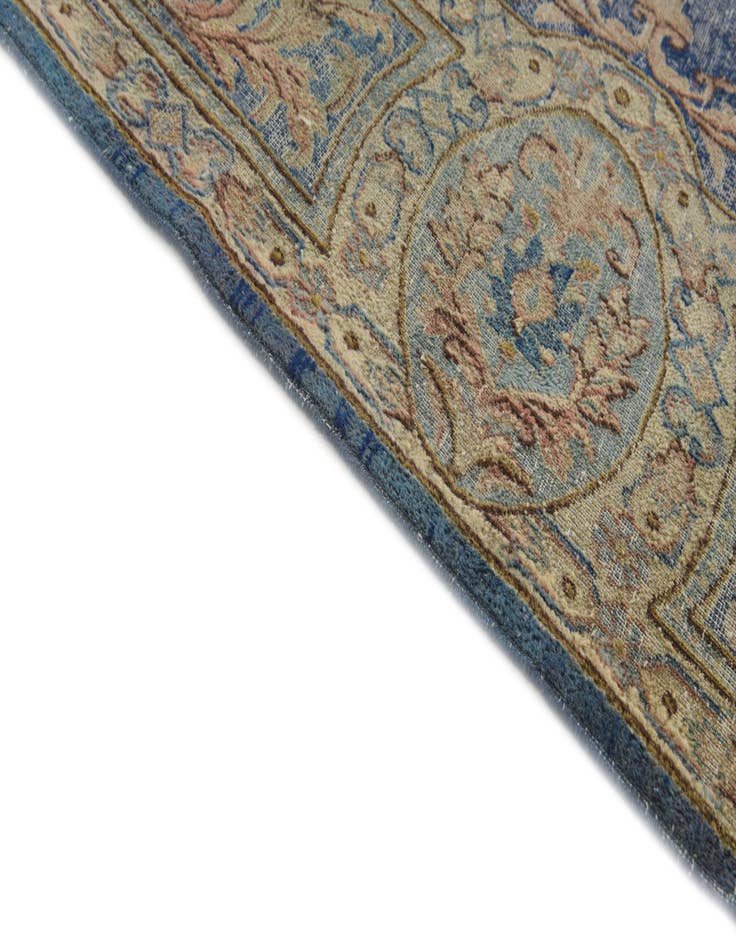 Detail image of  8' 9 x 12'  Hand Knotted Ultra Vintage Persian Wool Rug