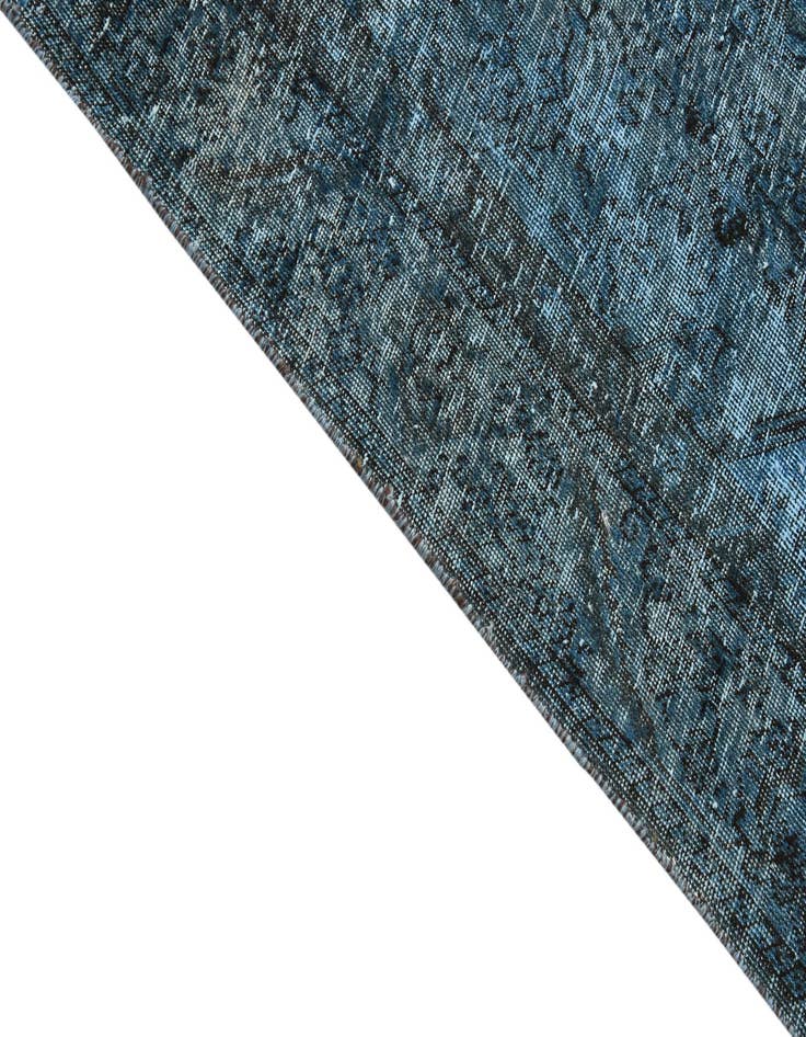 Detail image of  5' 8 x 9' 4  Hand Knotted Ultra Vintage Persian Wool Rug