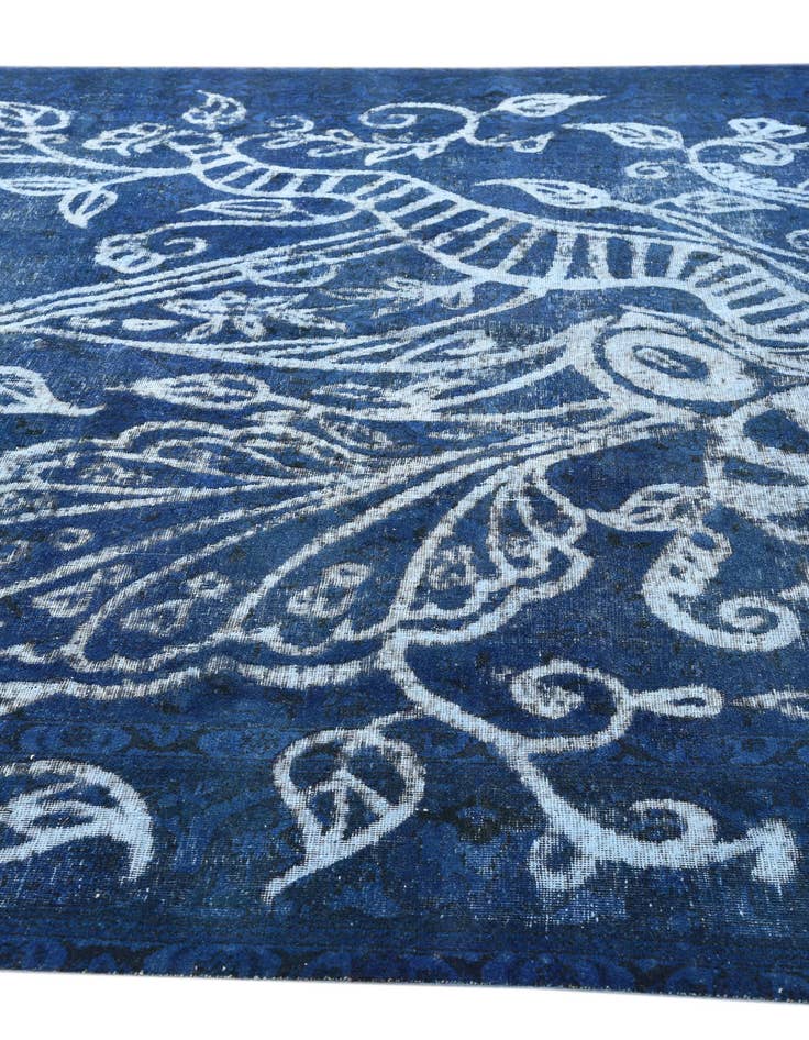 Detail image of  8' 1 x 12' 4  Hand Knotted Ultra Vintage Persian Wool Rug
