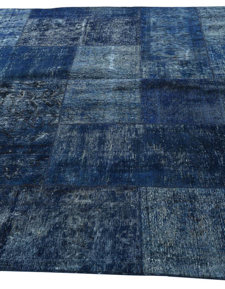 Detail image of  7' 3 x 16' 10  Hand Knotted Ultra Vintage Persian Wool Rug