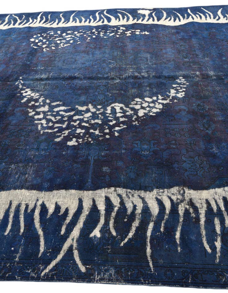 Detail image of  9' 9 x 12' 2  Hand Knotted Ultra Vintage Persian Wool Rug