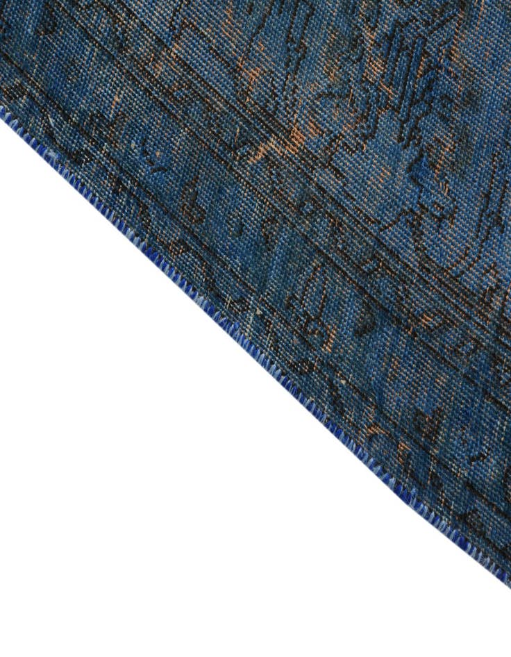 Detail image of  9' 7 x 10' 9  Hand Knotted Ultra Vintage Persian Wool Rug