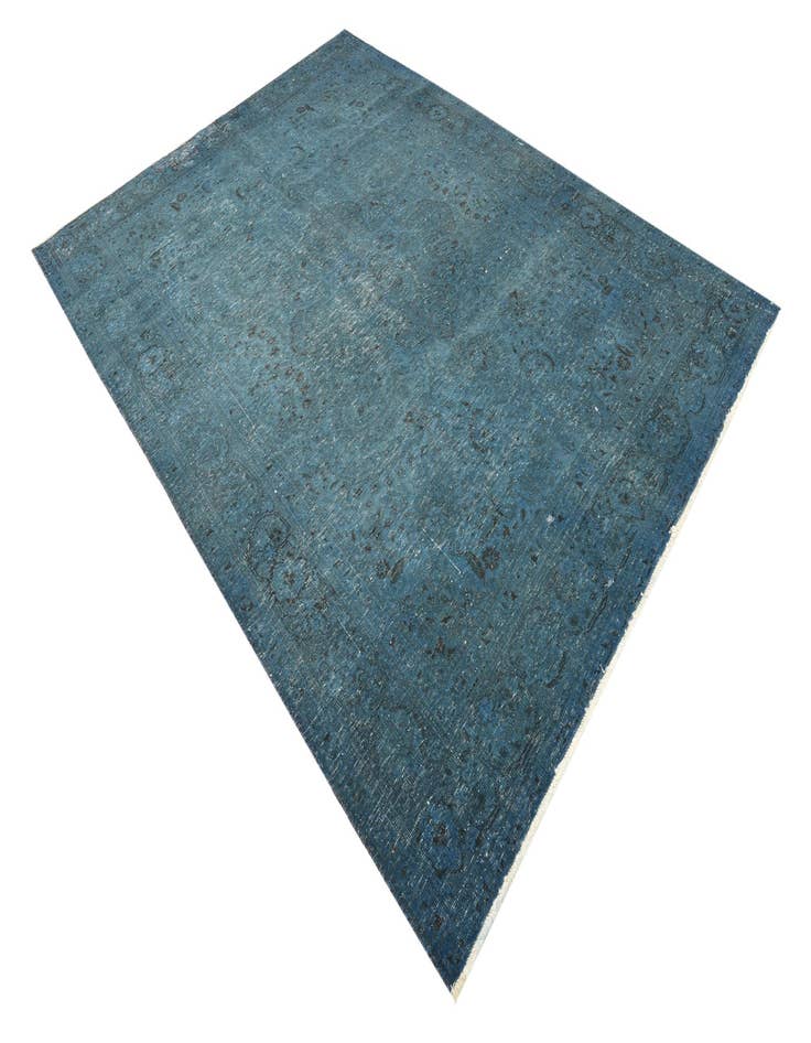 Detail image of  6' 9 x 9' 4  Hand Knotted Ultra Vintage Persian Wool Rug