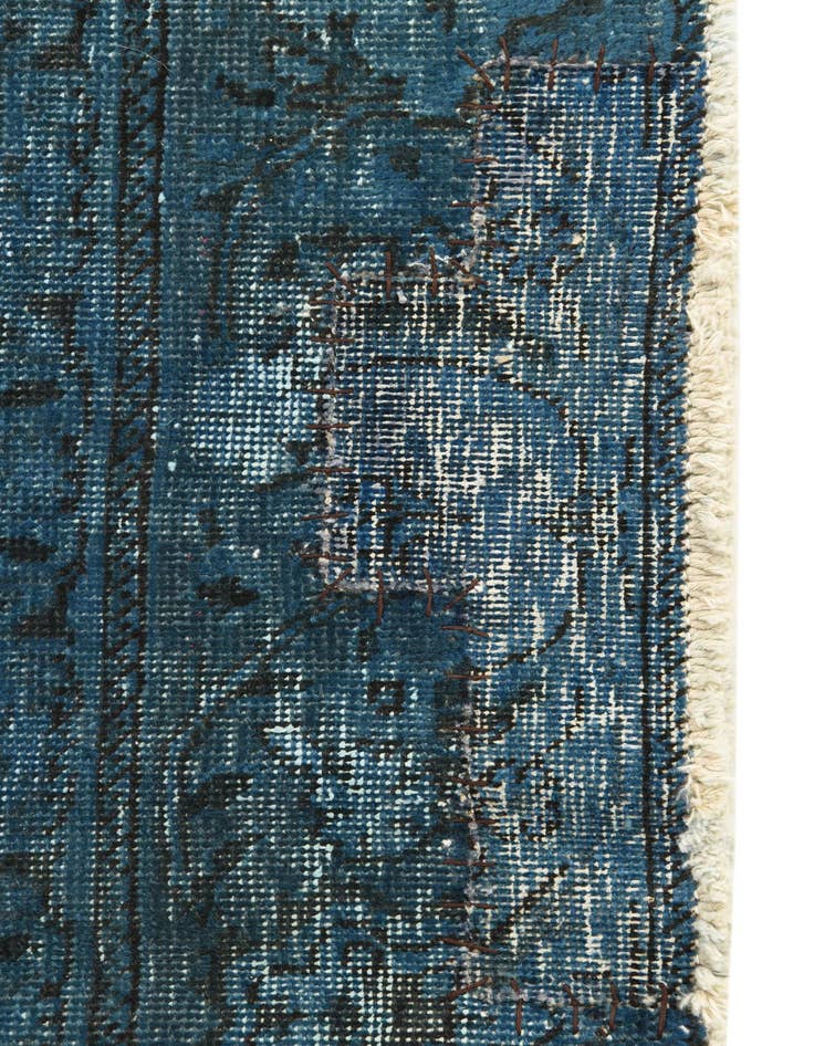 Detail image of  6' 9 x 9' 4  Hand Knotted Ultra Vintage Persian Wool Rug