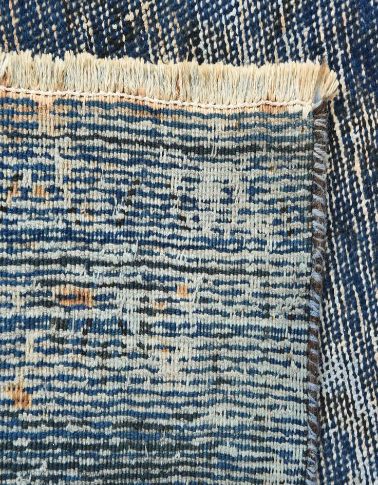 Detail image of  6' 8 x 9' 10  Hand Knotted Ultra Vintage Persian Wool Rug