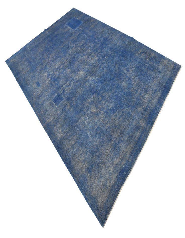 Detail image of  6' 5 x 9' 5  Hand Knotted Ultra Vintage Persian Wool Rug