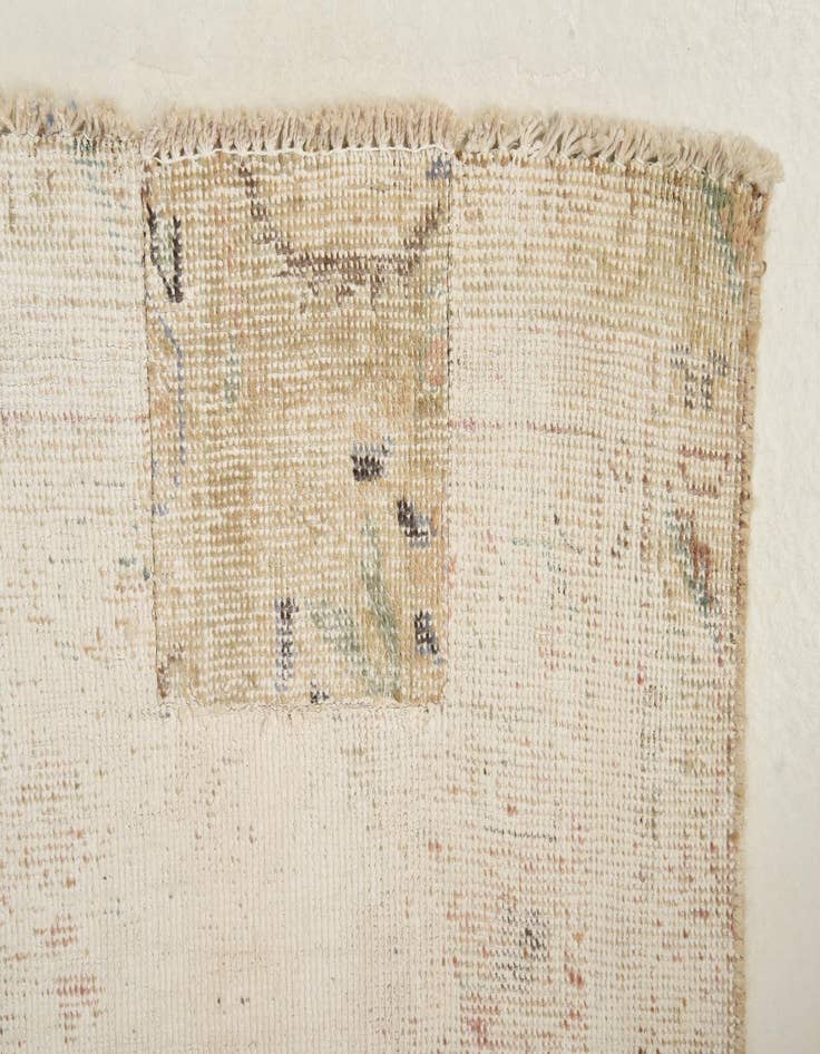 Detail image of  9' 9 x 12' 7  Hand Knotted Ultra Vintage Persian Wool Rug