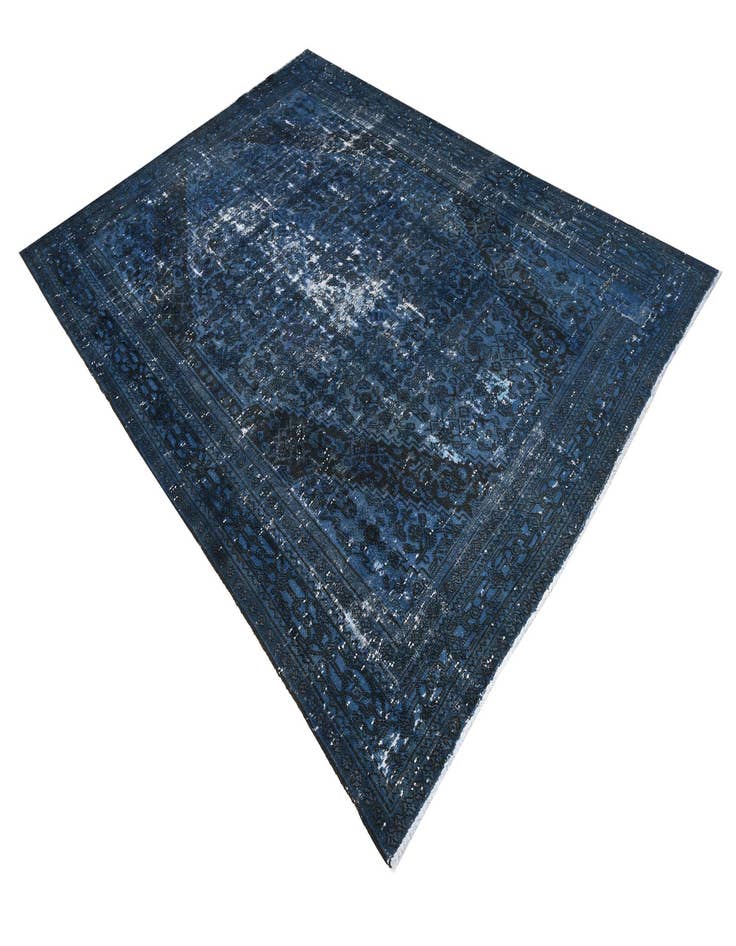 Detail image of  8' x 11' 1  Hand Knotted Ultra Vintage Persian Wool Rug