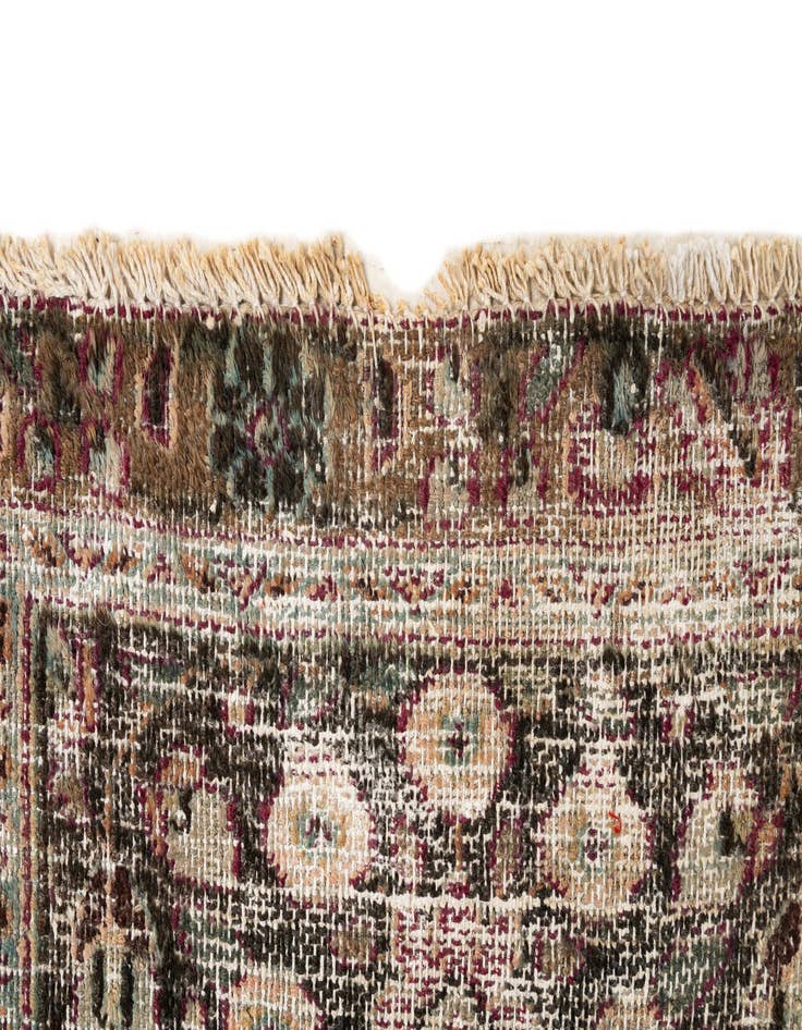 Detail image of  10' 1 x 13' 4  Hand Knotted Ultra Vintage Persian Wool Rug