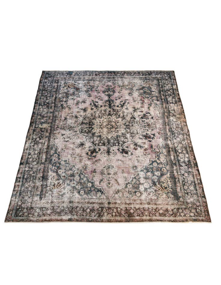 Detail image of  10' 1 x 13' 4  Hand Knotted Ultra Vintage Persian Wool Rug