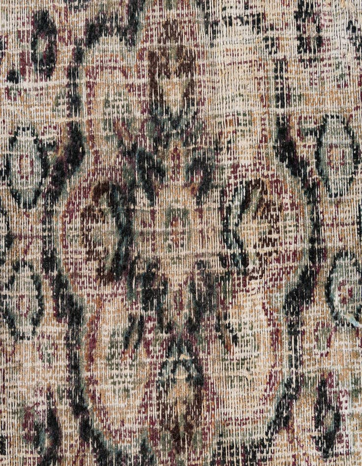 Detail image of  10' 1 x 13' 4  Hand Knotted Ultra Vintage Persian Wool Rug