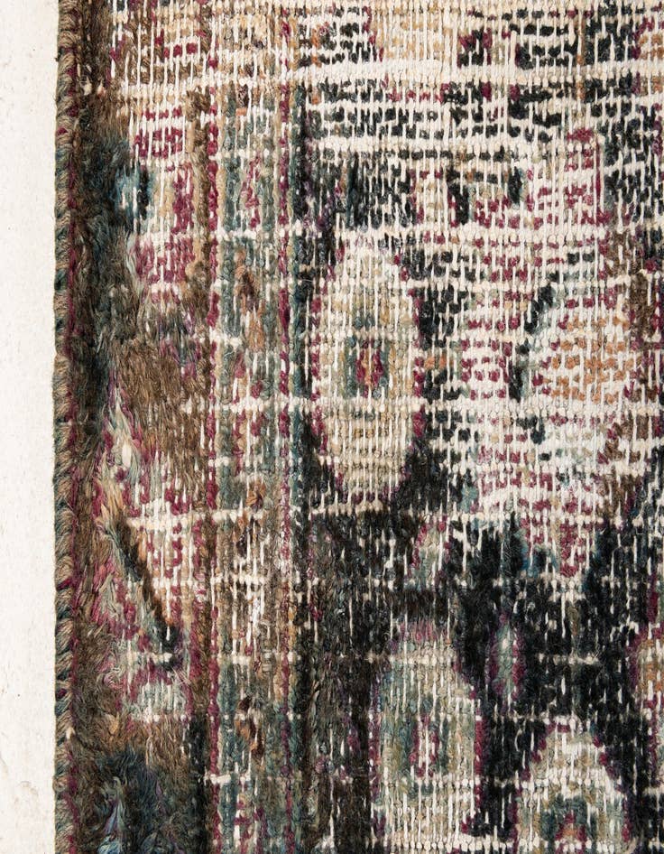 Detail image of  10' 1 x 13' 4  Hand Knotted Ultra Vintage Persian Wool Rug