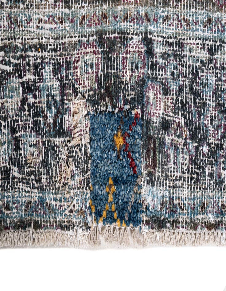 Detail image of  10' 1 x 13' 4  Hand Knotted Ultra Vintage Persian Wool Rug