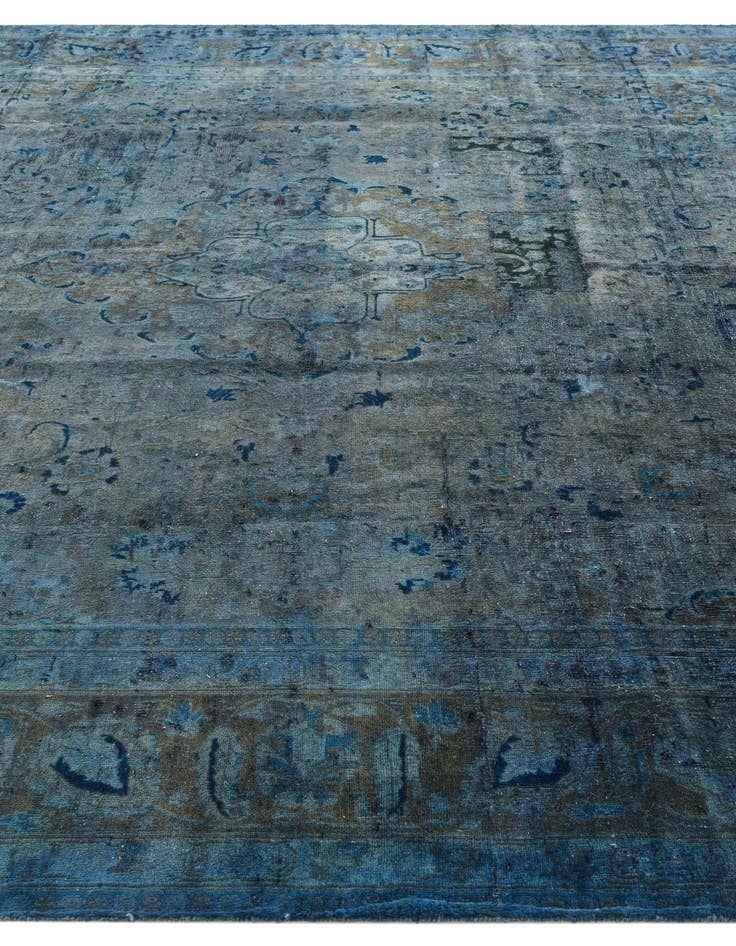 Detail image of  9' 7 x 12' 8  Hand Knotted Ultra Vintage Persian Wool Rug