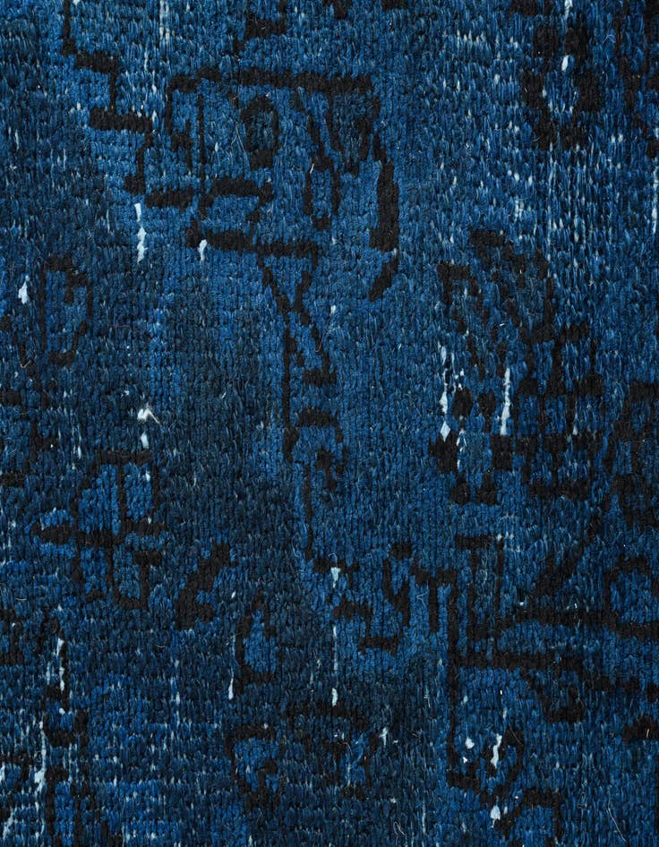 Detail image of  6' 5 x 9' 2  Hand Knotted Ultra Vintage Persian Wool Rug