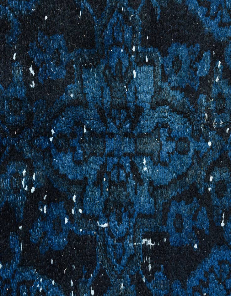 Detail image of  6' 4 x 9'  Hand Knotted Ultra Vintage Persian Wool Rug