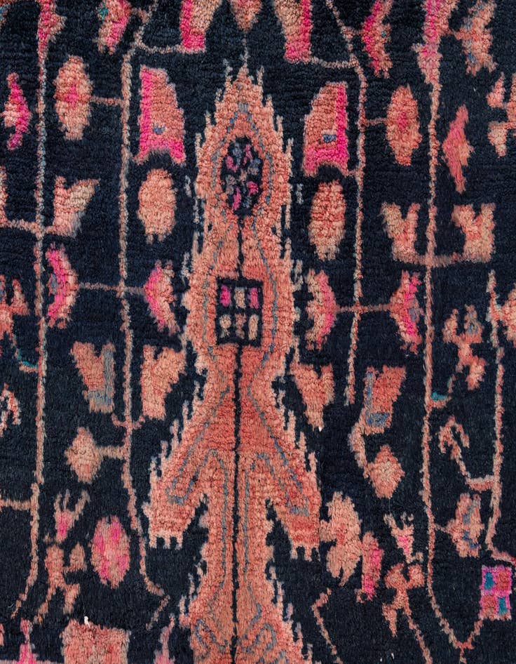 Detail image of 4' x 7' 4 Hand Knotted Ultra Vintage Persian Wool Rug