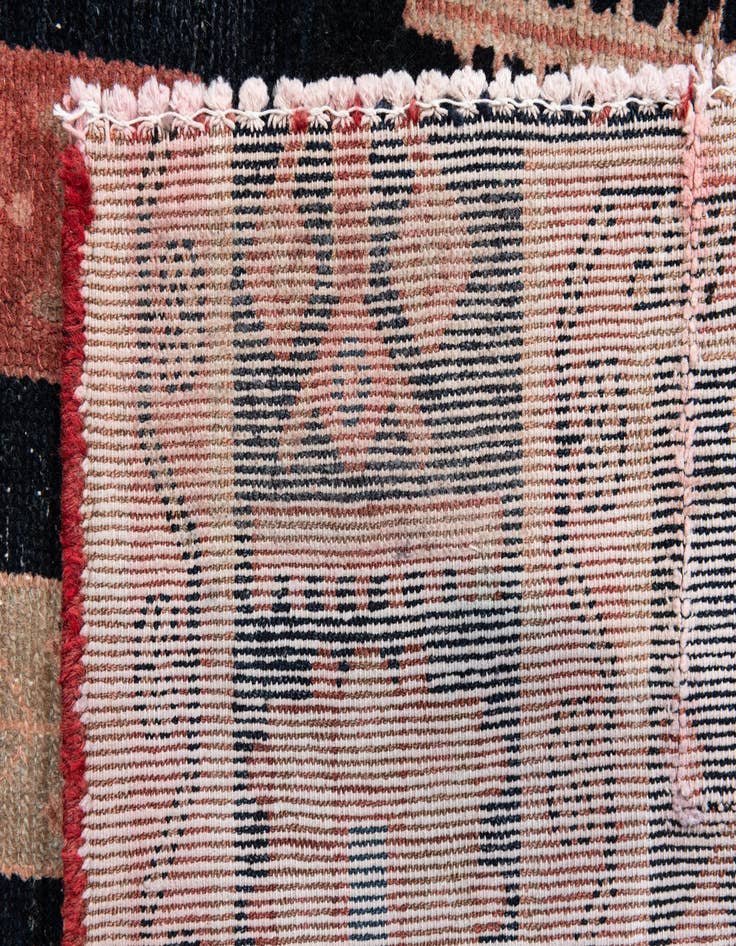 Detail image of  5' x 9'  Hand Knotted Ultra Vintage Persian Wool Rug