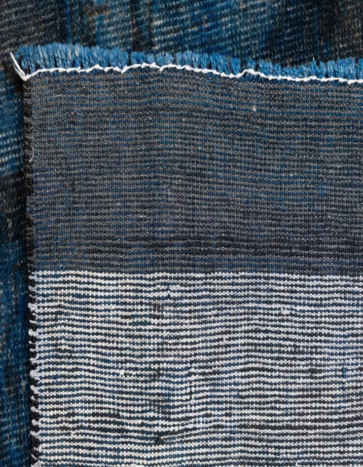 Detail image of  3' 6 x 6' 8  Hand Knotted Ultra Vintage Persian Wool Rug