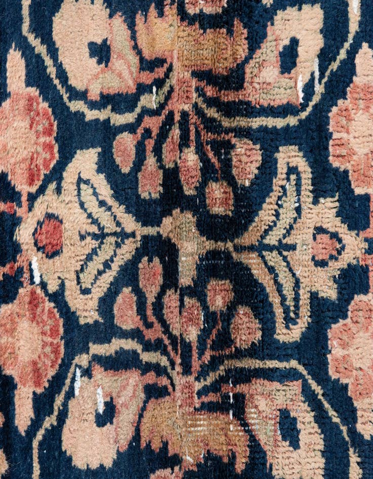 Detail image of  3' 3 x 5'  Hand Knotted Ultra Vintage Persian Wool Rug