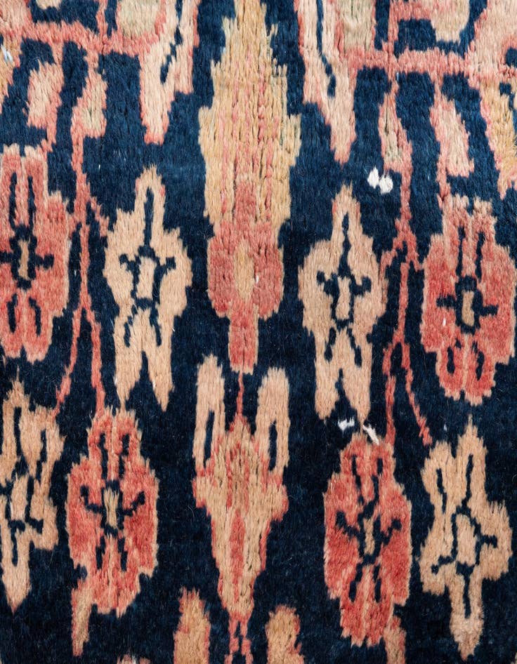 Detail image of  3' 3 x 5'  Hand Knotted Ultra Vintage Persian Wool Rug