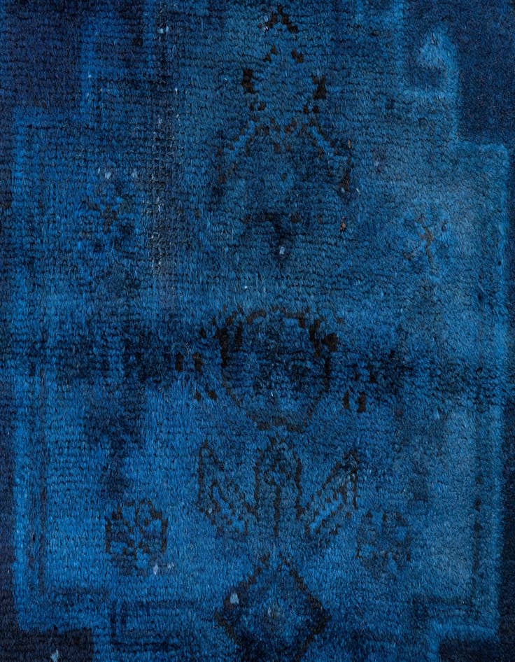 Detail image of  3' 4 x 6' 2  Hand Knotted Ultra Vintage Persian Wool Rug