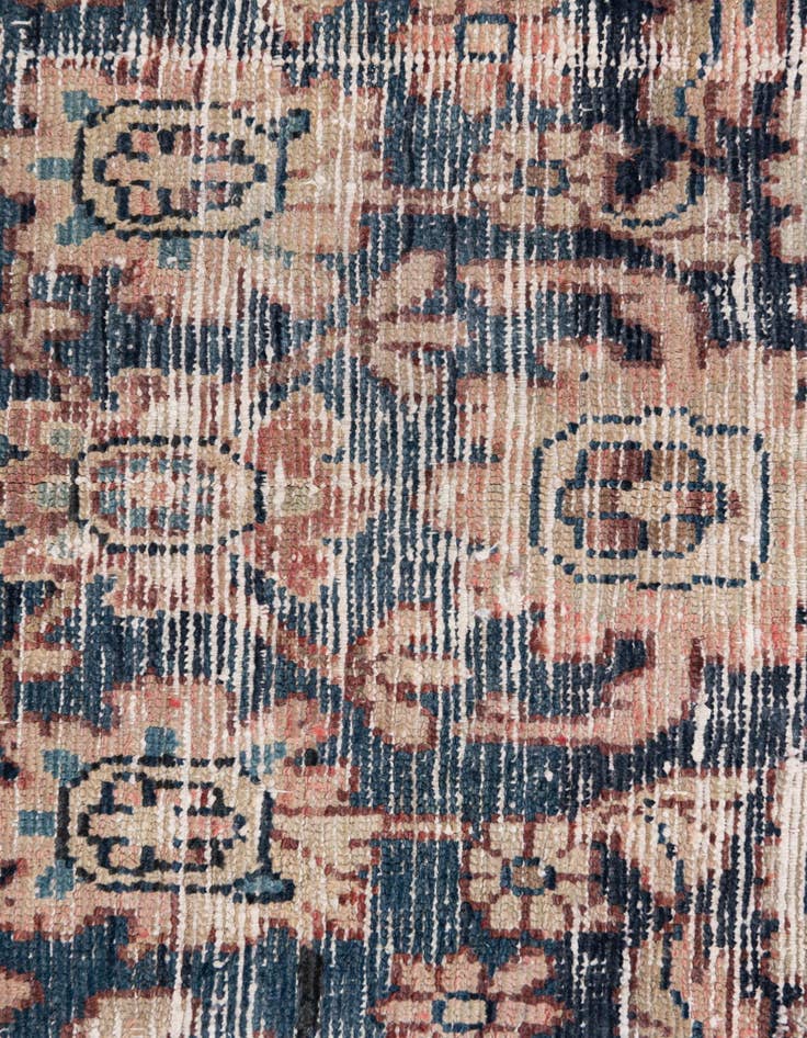Detail image of  4' 6 x 7' 1  Hand Knotted Ultra Vintage Persian Wool Rug
