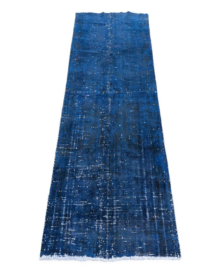 Detail image of  3' 10 x 7' 1  Hand Knotted Ultra Vintage Persian Wool Rug