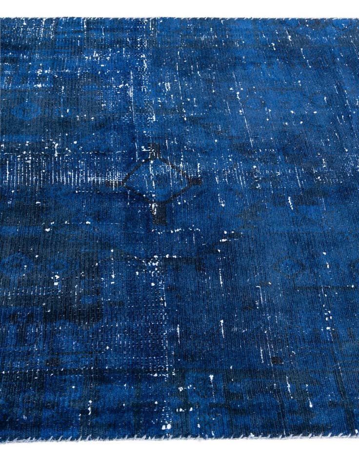 Detail image of  3' 10 x 7' 1  Hand Knotted Ultra Vintage Persian Wool Rug